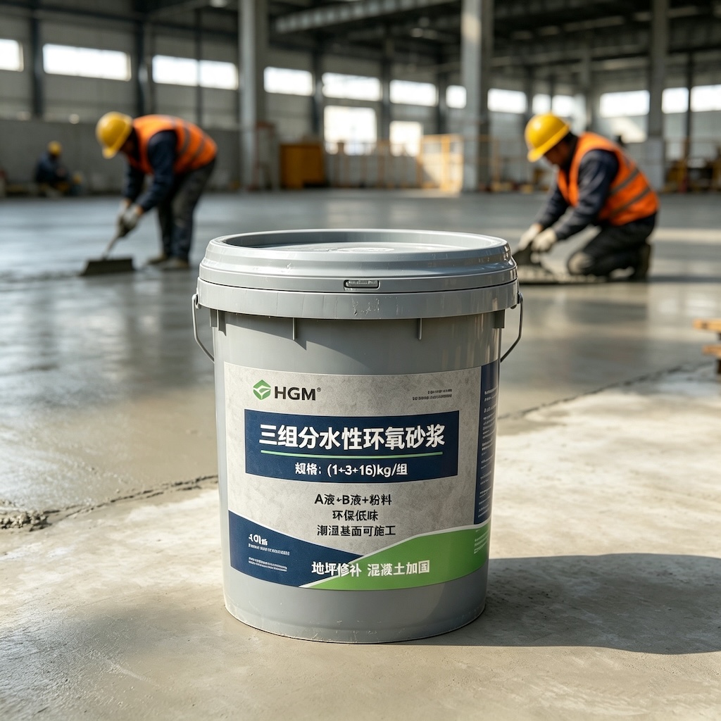 通河三组份水性环氧砂浆